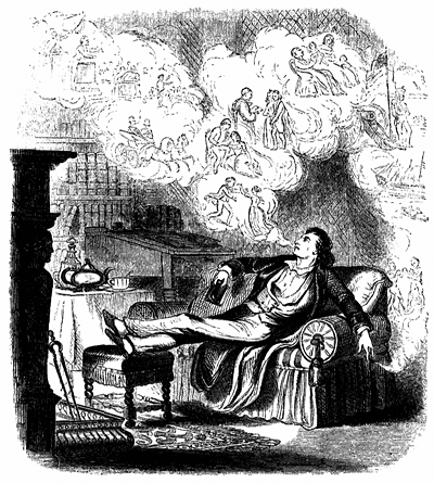 Reveries of the Cigar. From the June 1855 issue