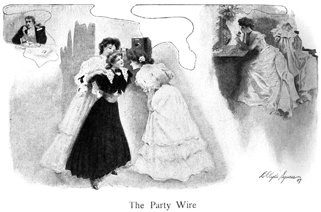 Cartoon by C. Clyde Squires (September 1907)