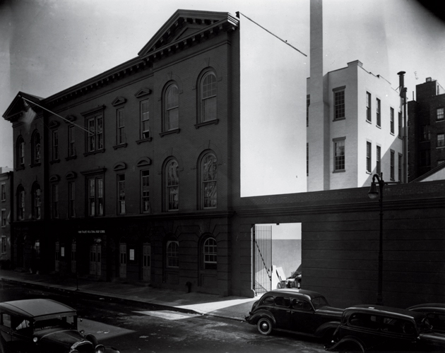 New York City’s Food Trades Vocational High School in 1941. The building currently houses the Lesbian, Gay, Bisexual & Transgender Community Center. Courtesy LGBT Community Center National History Archive