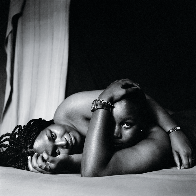 “Apinda Mpako and Ayanda Magudulela, Parktown, Johannesburg, 2007,” by Zanele Muholi. Courtesy the artist; Stevenson, Cape Town and Johannesburg; and Yancey Richardson Gallery, New York City