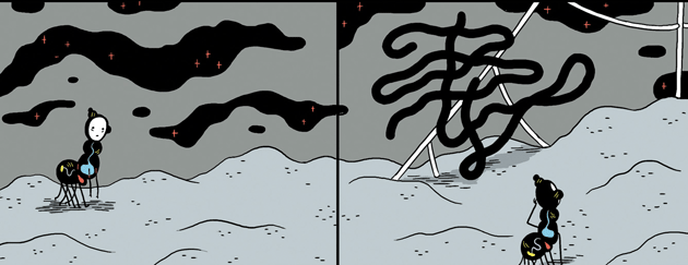 Illustration from Ant Colony, by Michael DeForge  © The artist. Courtesy Drawn & Quarterly