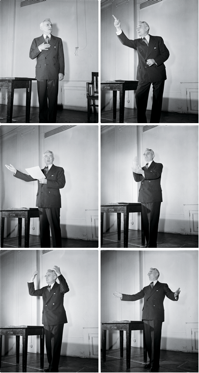 Dale Carnegie teaching a public-speaking class © Stanley Kubrick/Museum of the City of New York.