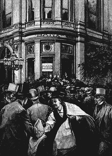 “Run on a Bank” (Harper's, February 1890)