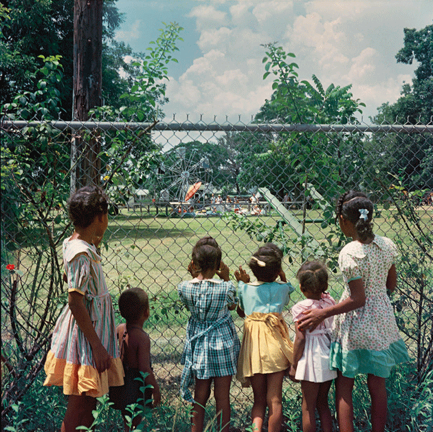 “Outside Looking In, Mobile, Alabama,” 1956, by Gordon Parks © The Gordon Parks Foundation