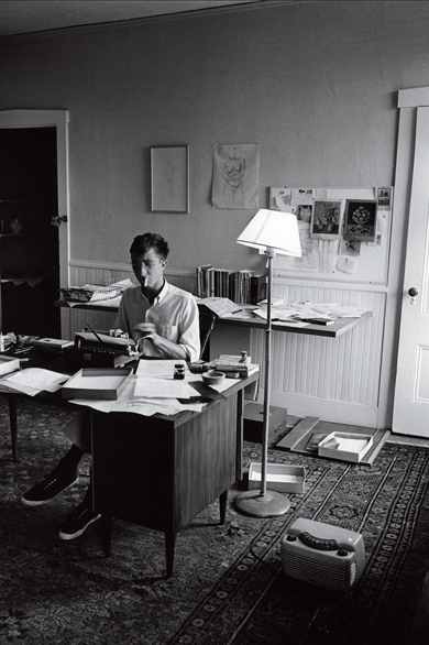 John Updike, 1962 © Dennis Stock/Magnum Photos