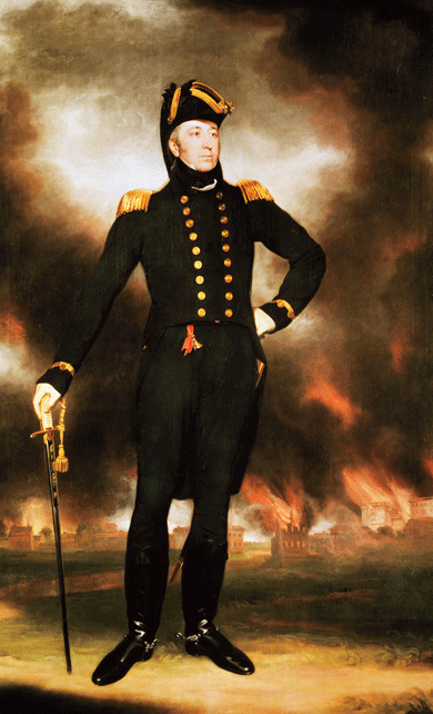 Portrait of Sir George Cockburn © De Agostini Picture Library/Bridgeman Images
