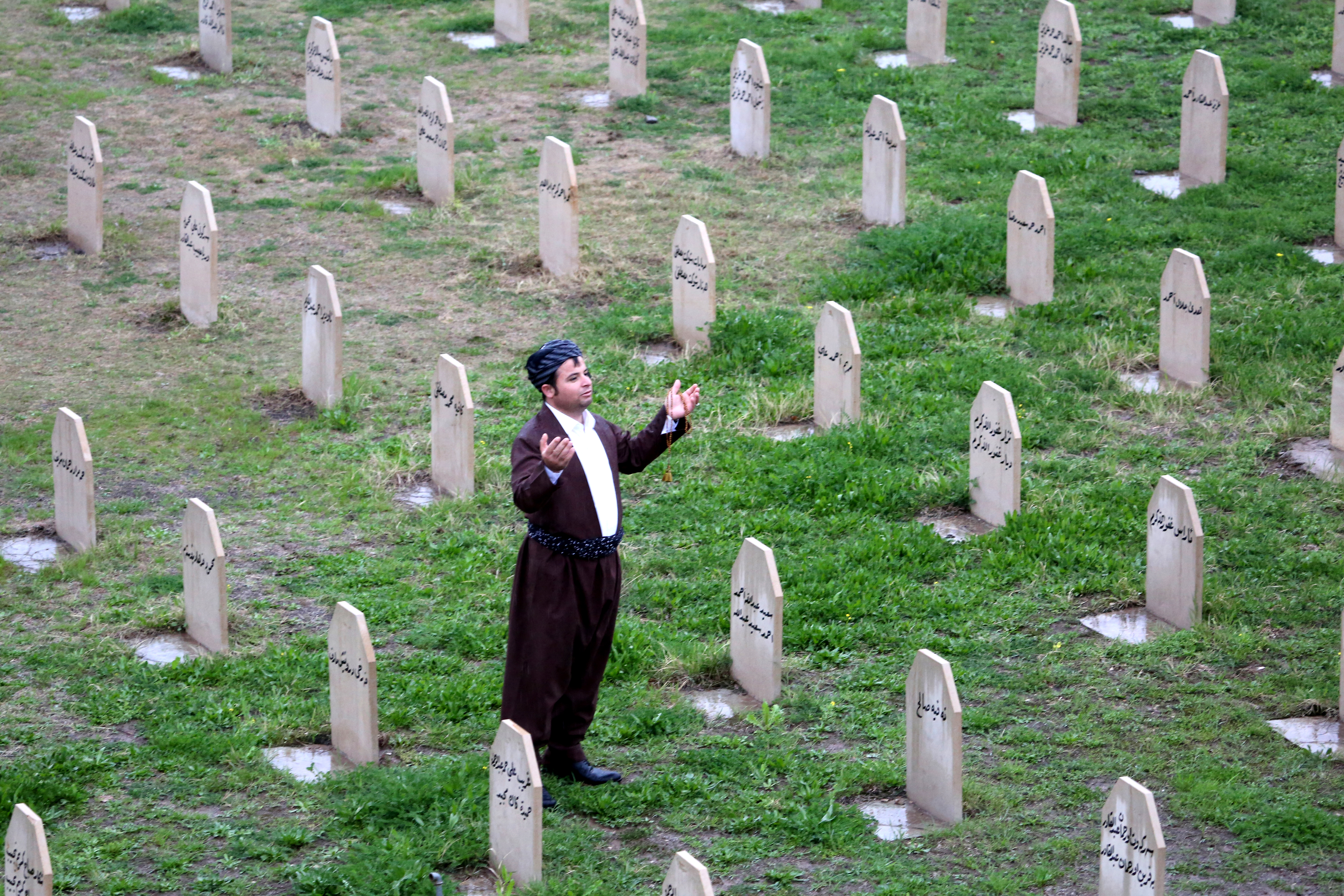 Visiting His Own Grave © Anadolu Agency/Getty Images