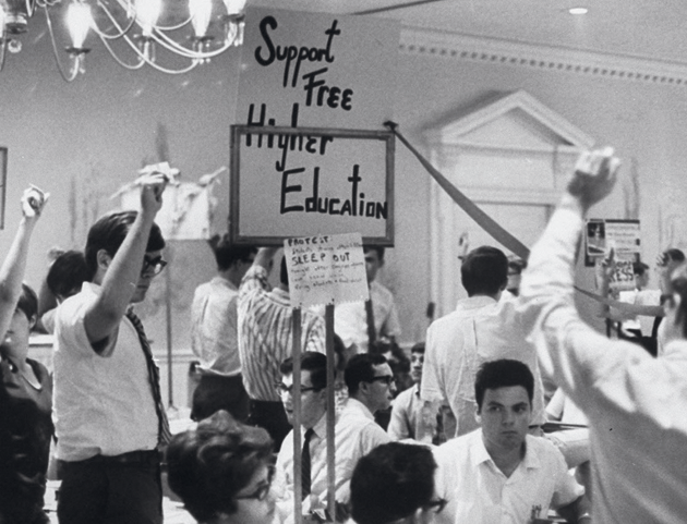 Photograph of a National Student Association meeting, September 1966 © Gerald R. Brimacombe/The LIFE Images Collection/Getty Images