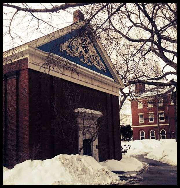 Holden Chapel at Harvard University. Photograph by the author.