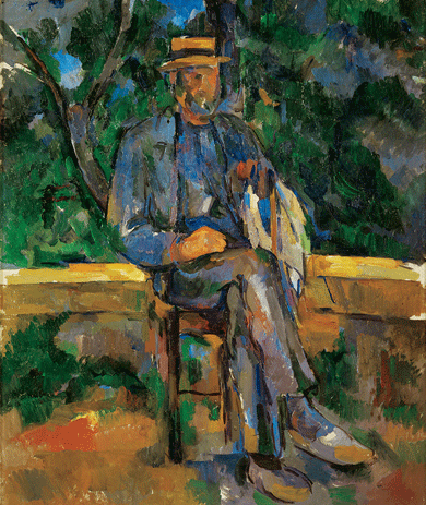 Seated Man, by Paul Cézanne © Erich Lessing/Art Resource, New York City