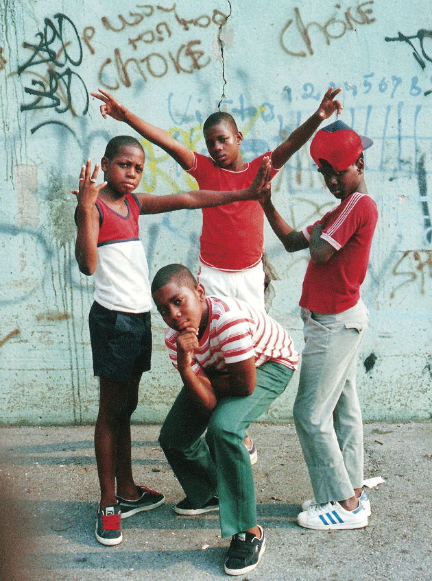 “Young Boys,” 1981, by Jamel Shabazz