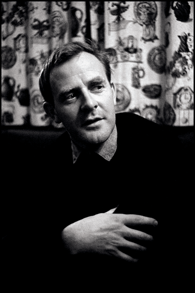 John le Carré in Lech, Austria, 1965 © Erich Hartmann/Magnum Photos