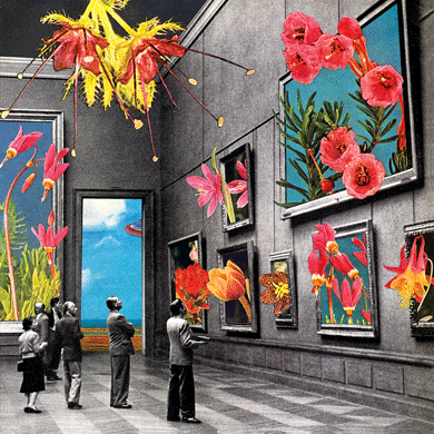 Natural History Museum, a collage by Eugenia Loli