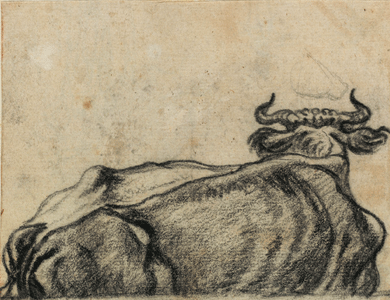 Resting Cow Turned Towards the Right, Seen from Behind, by Aelbert Cuyp © RMN-Grand Palais/Art Resource, New York City