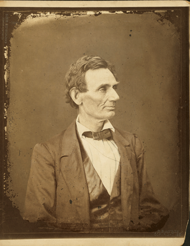 Abraham Lincoln, June 3, 1860, by Alexander Hesler. Courtesy Library of Congress Prints and Photographs Division