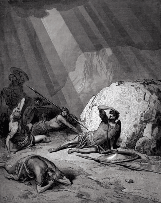 The Conversion of Saul on the Road to Damascus, by Gustave Doré, from Timewatch Images/Alamy Stock Photo