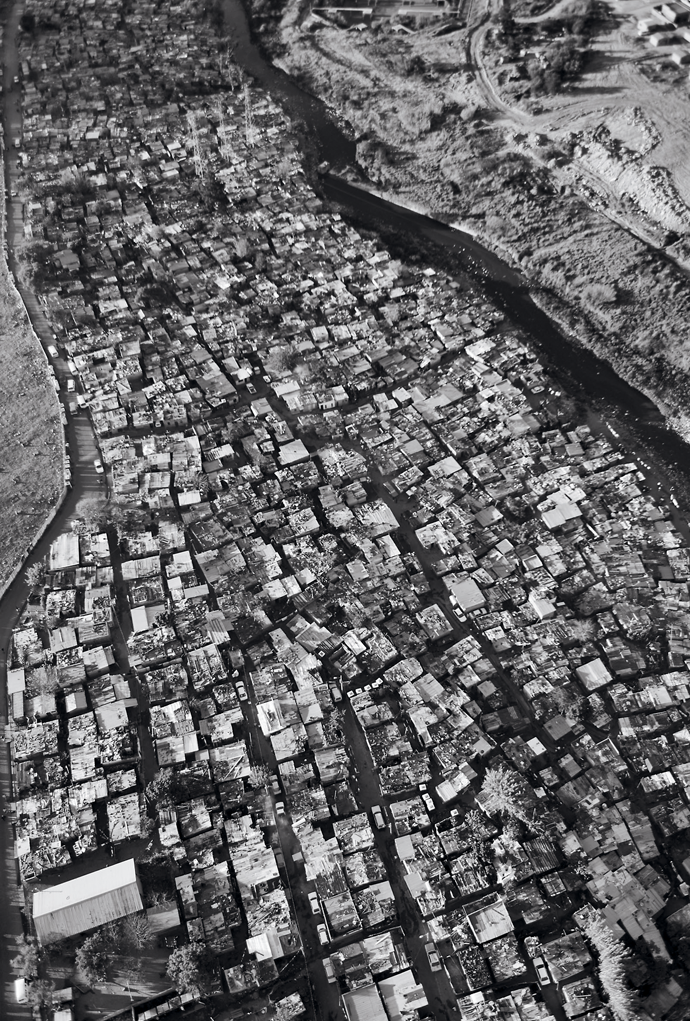 Aerial view of Diepsloot township, Johannesburg © Martin Harvey/Getty Images