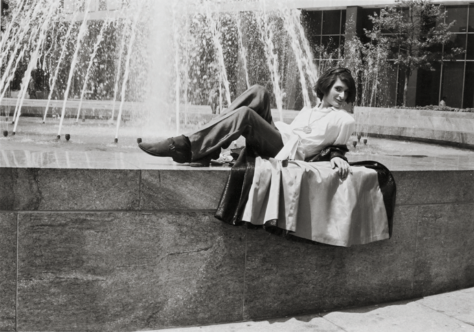 Sylvia Rivera in New York City, 1969. Photograph by Kay Tobin Lahusen Courtesy the New York Public Library, Manuscripts and Archives Division