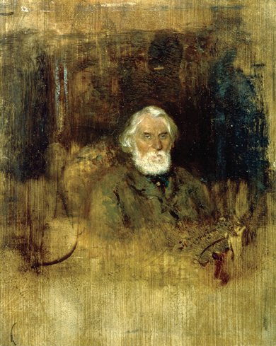 Portrait of Ivan Turgenev, by Ivan P. Pokhitonov © Tretyakov Gallery, Moscow/akg-images.