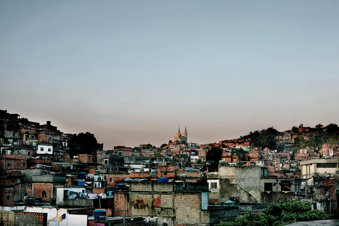The Vila Cruzeiro favela, a stronghold of the Comando Vermelho, in May 2010
