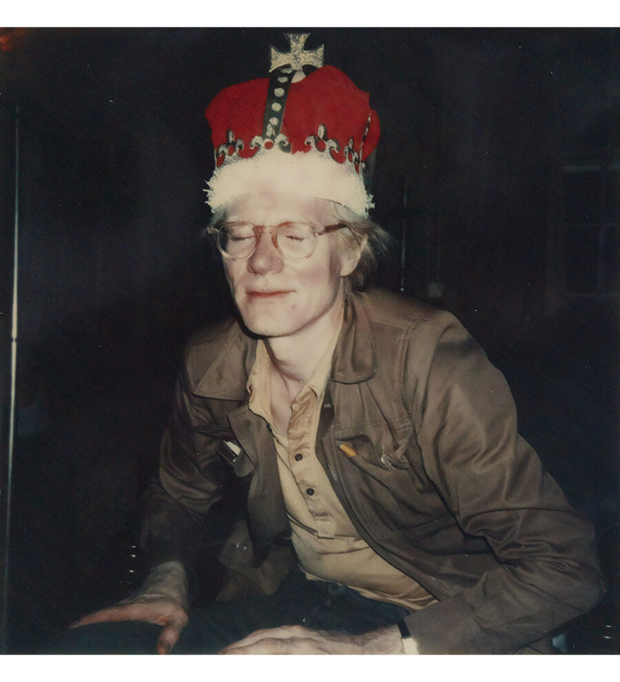 A Polaroid of Andy Warhol from the series Family Album, 1973 © 2020 The Andy Warhol Foundation for the Visual Arts, Inc./Artists Rights Society, New York City/DACS, London/Bridgeman Images