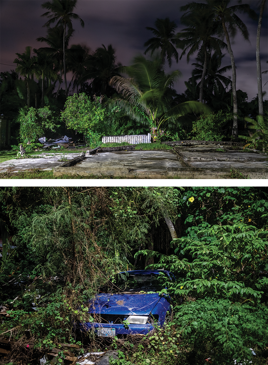 Photographs from Saipan, February 2020, and Las Vegas, July 2020, by Victor J. Blue for Harper’s Magazine © The artist