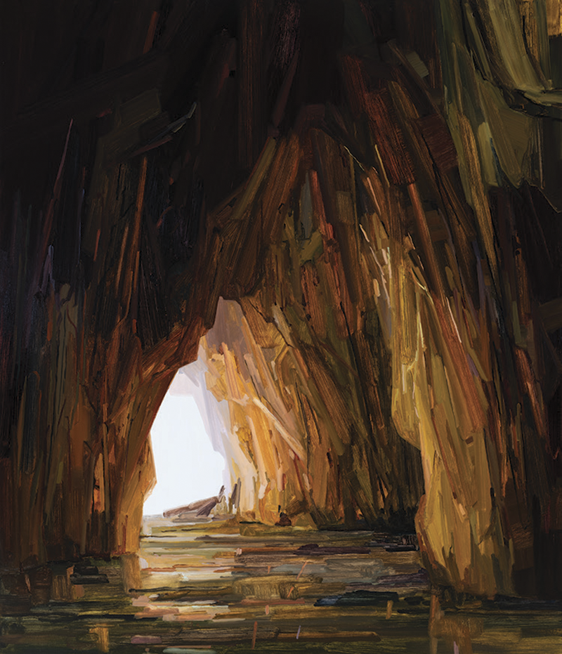 Cave and Water, by Claire Sherman © The artist. Courtesy Patron Gallery, Chicago