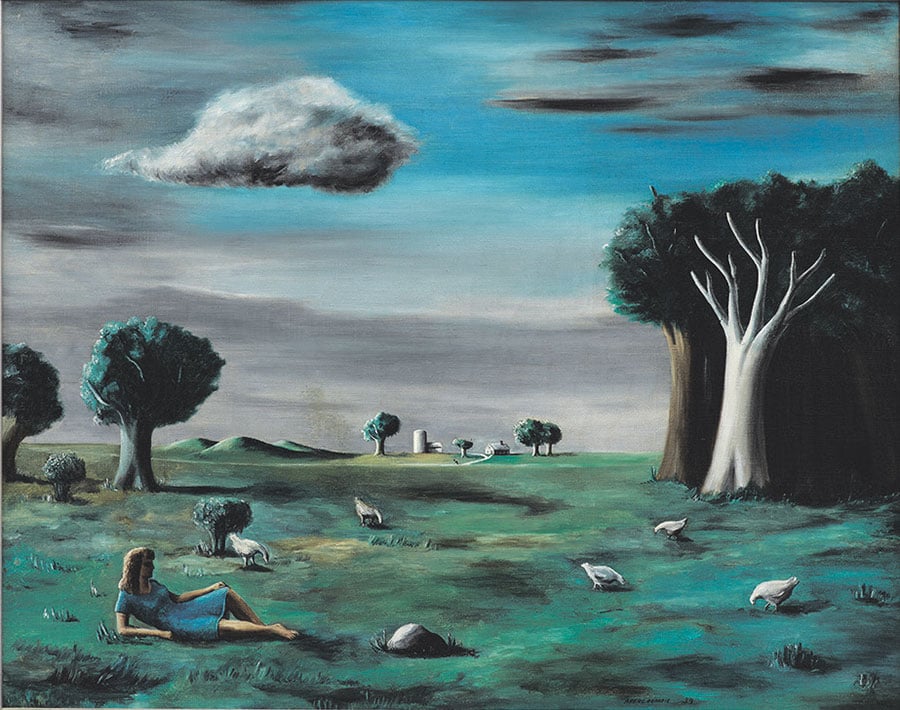 Out in the Country, by Gertrude Abercrombie © Whitney Museum of American Art/Scala/Art Resource, New York CityOut in the Country, by Gertrude Abercrombie © Whitney Museum of American Art/Scala/Art Resource, New York City