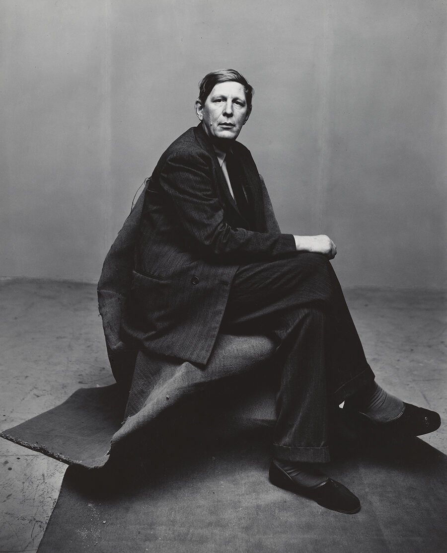 Photograph of W. H. Auden by Irving Penn, 1947 © The Irving Penn Foundation