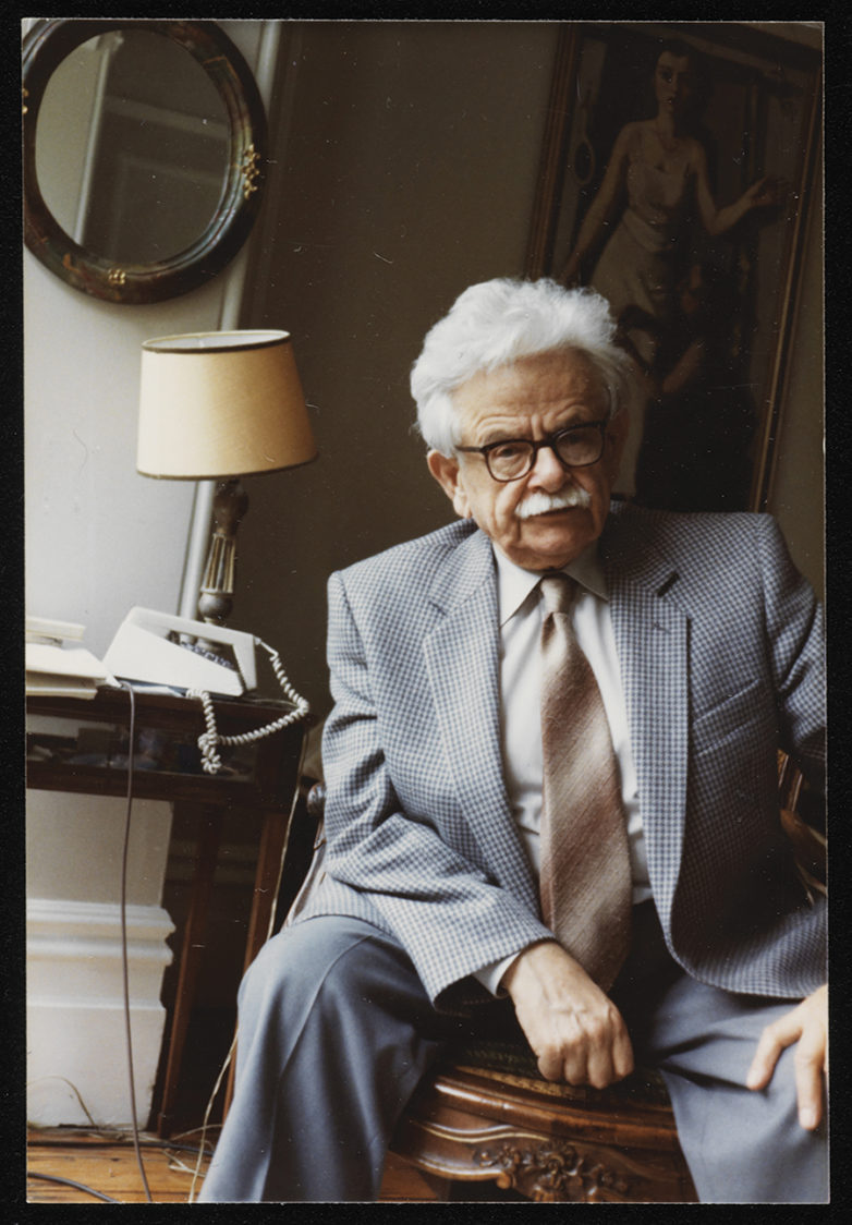 Photograph of Elias Canetti, 1983, by Marie-Louise von Motesiczky © Marie-Louise von Motesiczky Charitable Trust. Courtesy Tate Archive