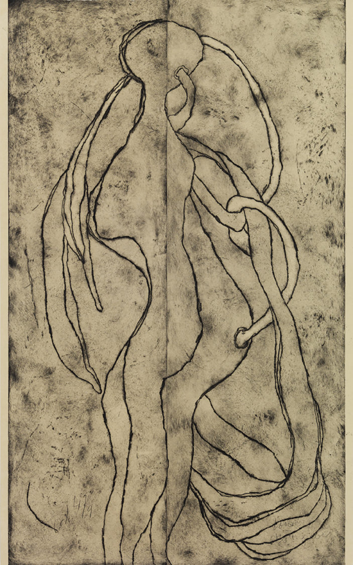 My Inner Life, 2008 (etching on paper). Photographed by Ken Adlard