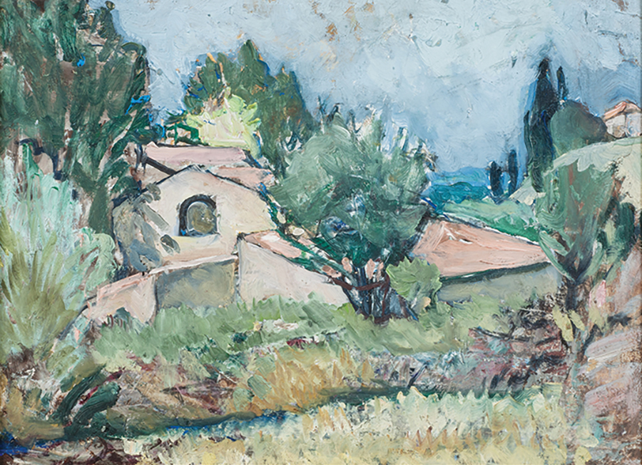 Study from the South of France, by Anna Boberg