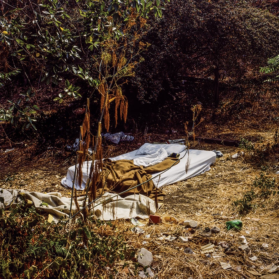 “Landscapes for the Homeless #31,” by Anthony Hernandez © The artist. Courtesy Yancey Richardson Gallery, New York City