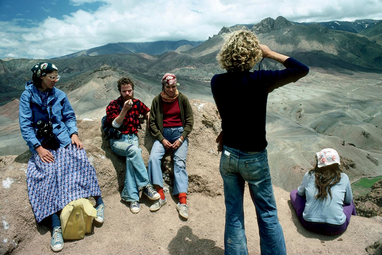 Travelers on the hippie trail in Afghanistan, 1977 © Bruce Barrett Photography