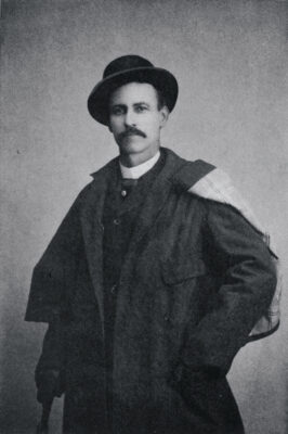 A photograph of Charlie Siringo from the 1890s