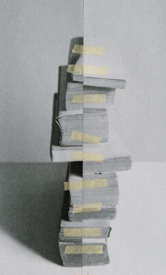 “Split Stack Taped,” by Mary Ellen Bartley © The artist. Courtesy Yancey Richardson Gallery, New York City